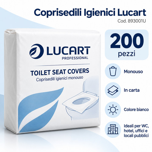 Lucart coprisedili igienici - lucart, wc