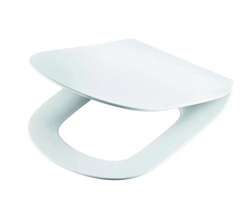 Copriwater bianco ovale - wc,