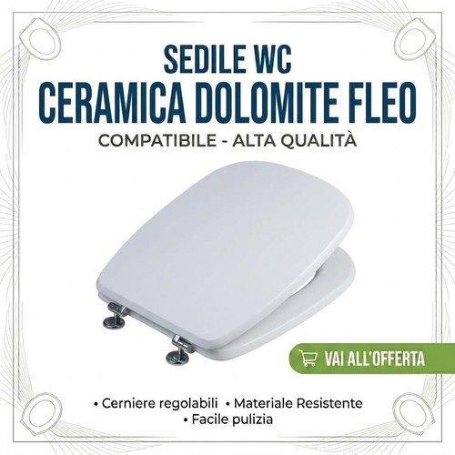 Sedile ricambio dolomite - wc,