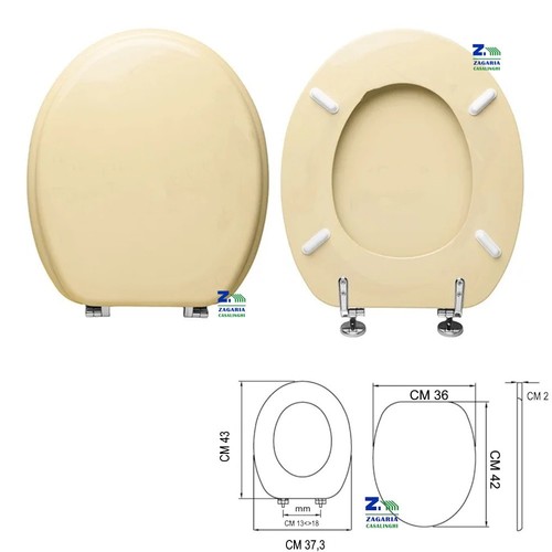 Copriwater universale legno - universale,